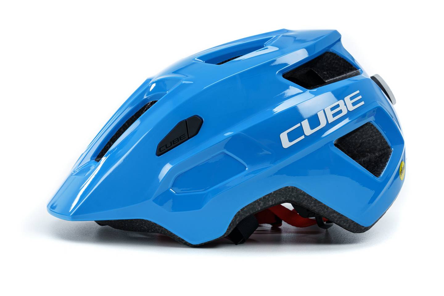 CUBE Helm LINOK Teamline glossy blue´n´red S