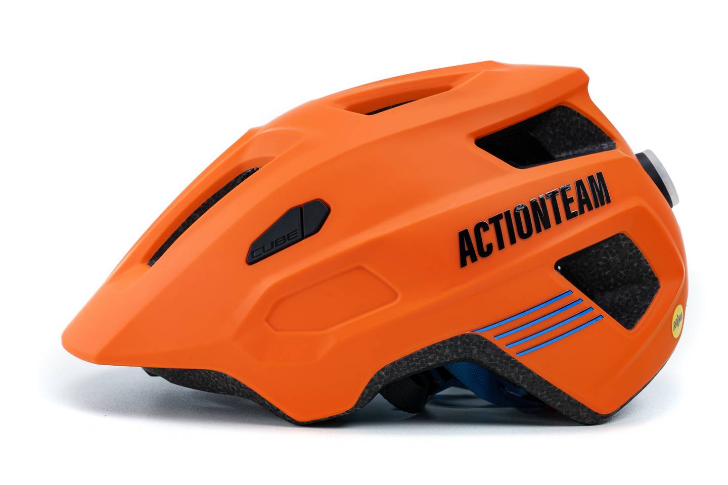 cube kinderfahrrad orange CUBE Helm LINOK X Actionteam matt orange