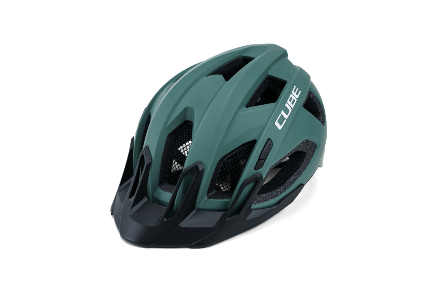 cube pathos - mtb helm CUBE Helm QUEST old green M (52-57)