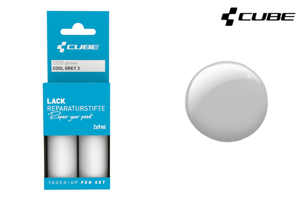 CUBE Lackstift Set COOL GREY 3 glossy 2253