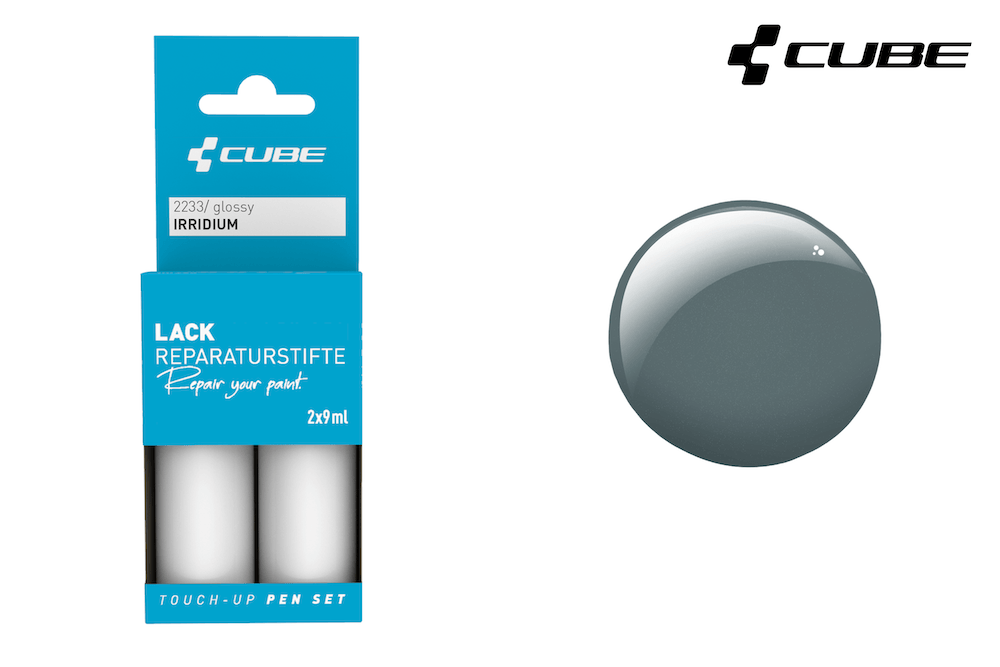 lackstift für cube fahrrad CUBE Lackstift Set GREY glossy 2233