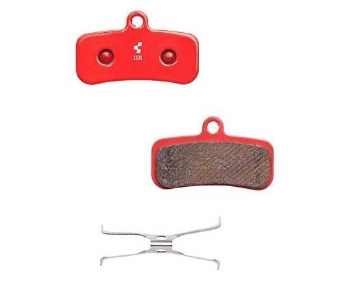 CUBE Scheibenbremsbelag Shimano New Saint rot BR-M820/810, Zee BR-M640 gesintert