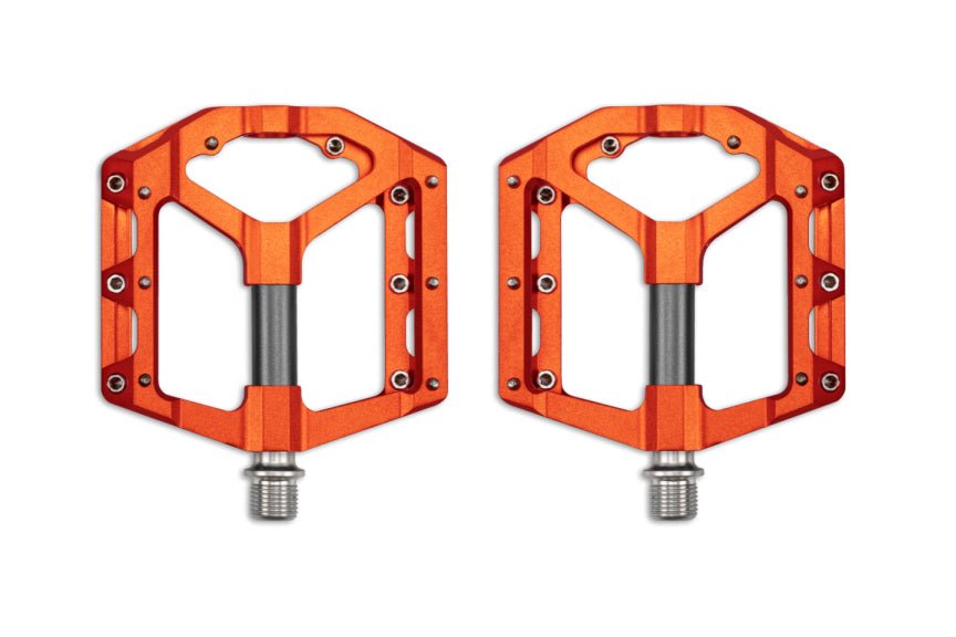 RFR Pedal-Set Flat SLT 2.0 orange n grey
