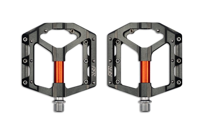 RFR Pedale Flat SLT 2.0 grey´n´orange
