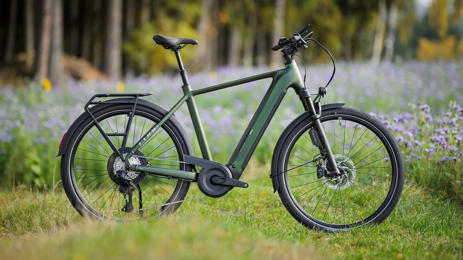 CUBE Nuride Hybrid E-Crossbike – sportliches E-Bike für Asphalt und Feldwege