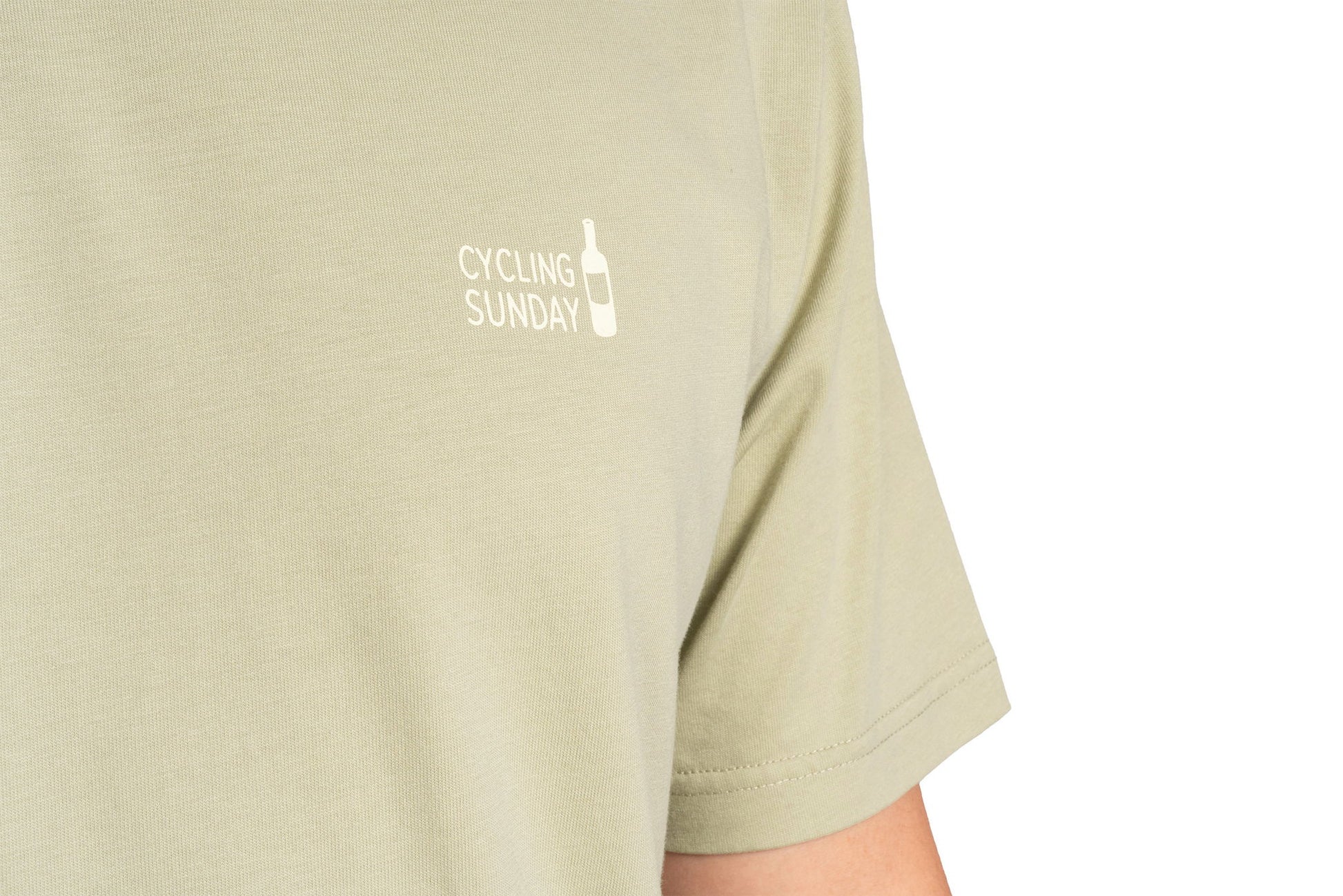 CUBE Organic T-Shirt Cycling Sunday GTY FIT – Detailansicht 4