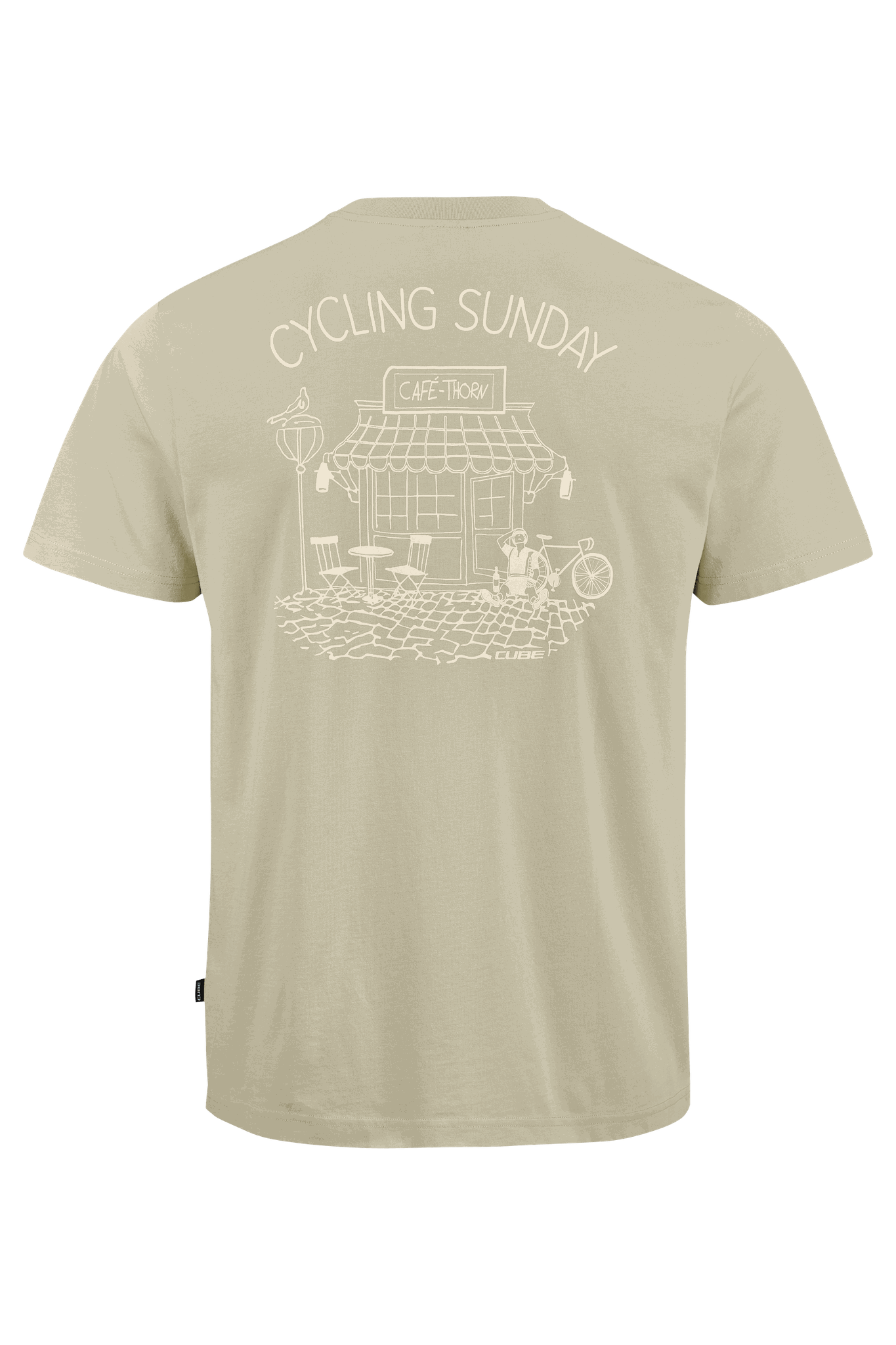 CUBE Organic T-Shirt Cycling Sunday GTY FIT – Ansicht 2