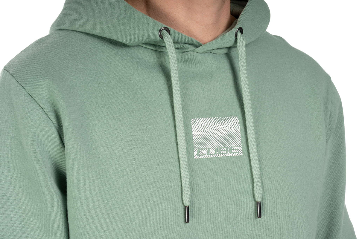 CUBE Organic Hoodie Grid – Detailansicht 2