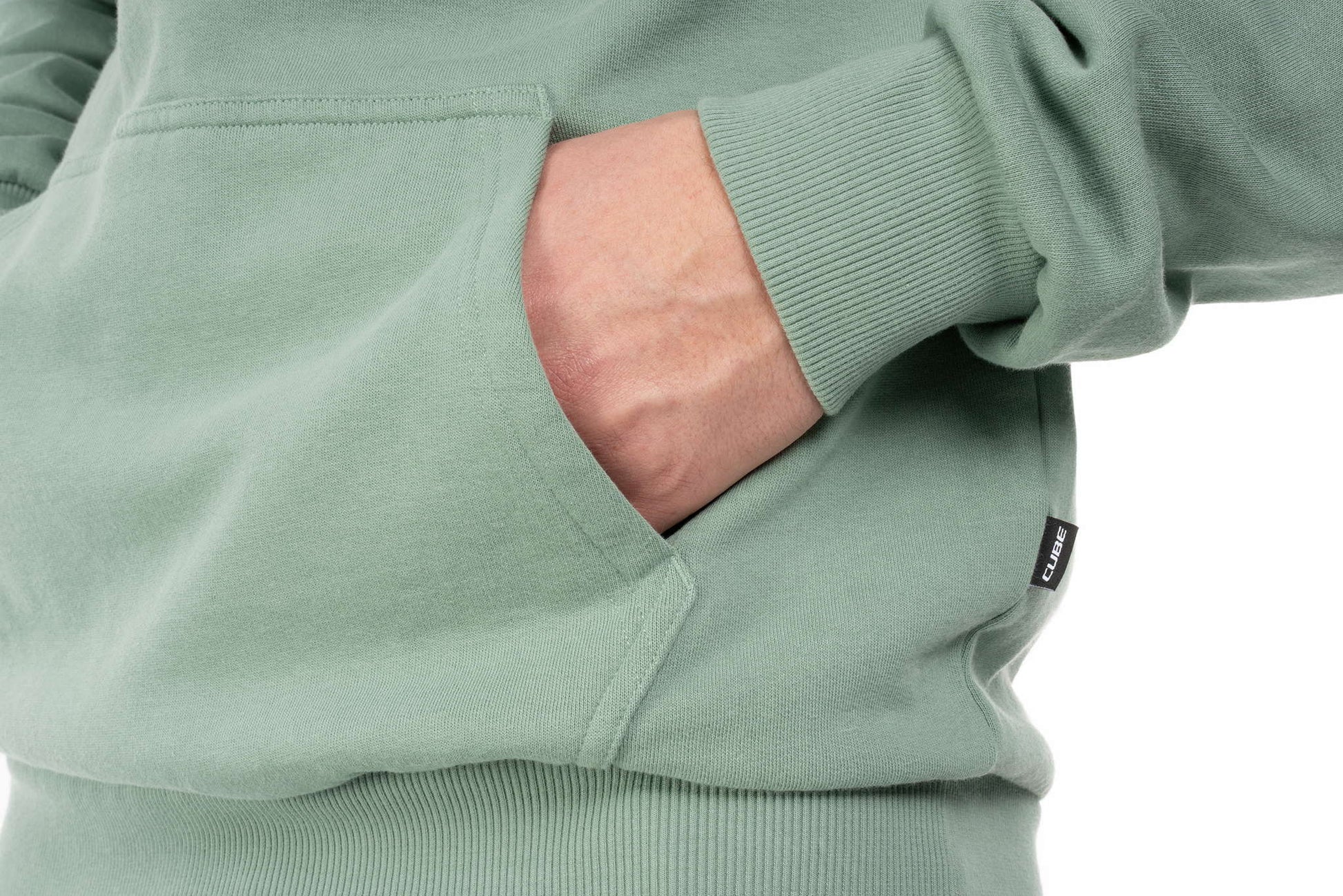 CUBE Organic Hoodie Grid – Detailansicht 3