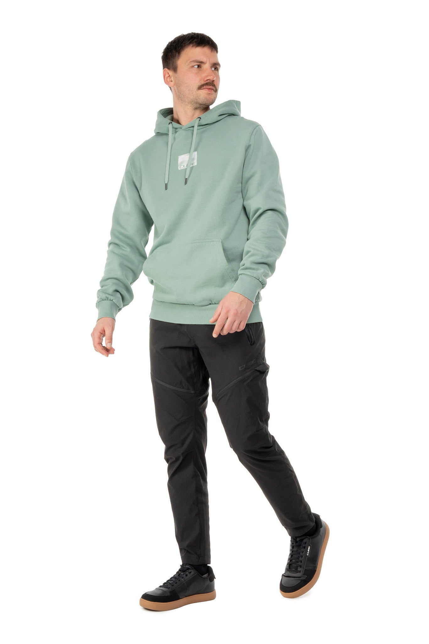 CUBE Organic Hoodie Grid – Anwendung 4