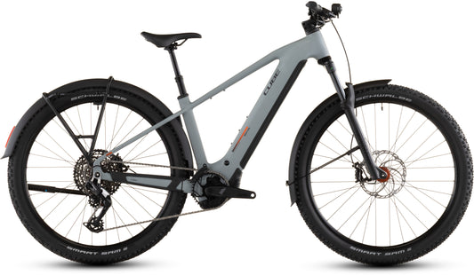Produktbild: Cube Reaction Hybrid Race 800 FE vulcan´n´orange, Seitenansicht (weißer Hintergrund)