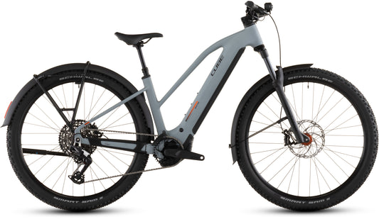 Produktbild: Cube Reaction Hybrid Race 800 FE vulcan´n´orange, Seitenansicht (weißer Hintergrund)