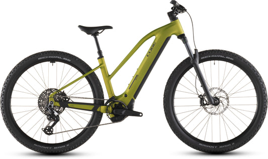 Produktbild: Cube Reaction Hybrid Race 800 lizard´n´black, Seitenansicht (weißer Hintergrund)