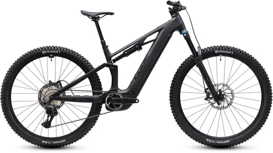 CUBE Stereo Hybrid ONE44 HPC SLX 800 E-Mountainbike Fully 2027 in blackline, Seitenansicht