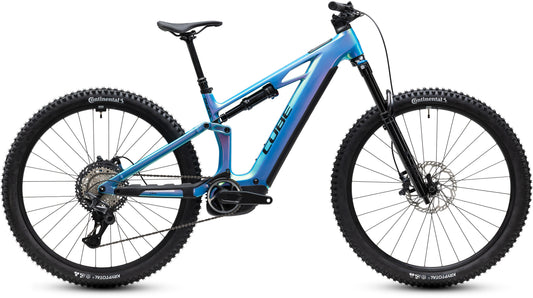 CUBE Stereo Hybrid ONE44 HPC SLX 800 E-Mountainbike Fully 2027 in dream und black, Seitenansicht
