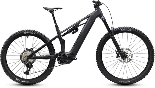 CUBE Stereo Hybrid ONE77 HPC SLX 800 E-Mountainbike Fully 2027 in blackline, Seitenansicht