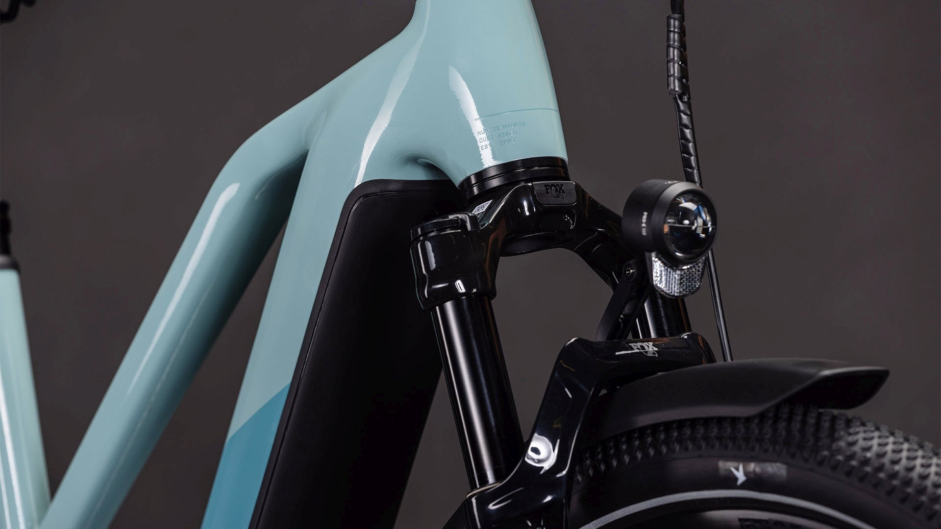 Produktbild: Cube Nuride Hybrid SLX 800 skylight´n´arubablue, Detailaufnahme 05