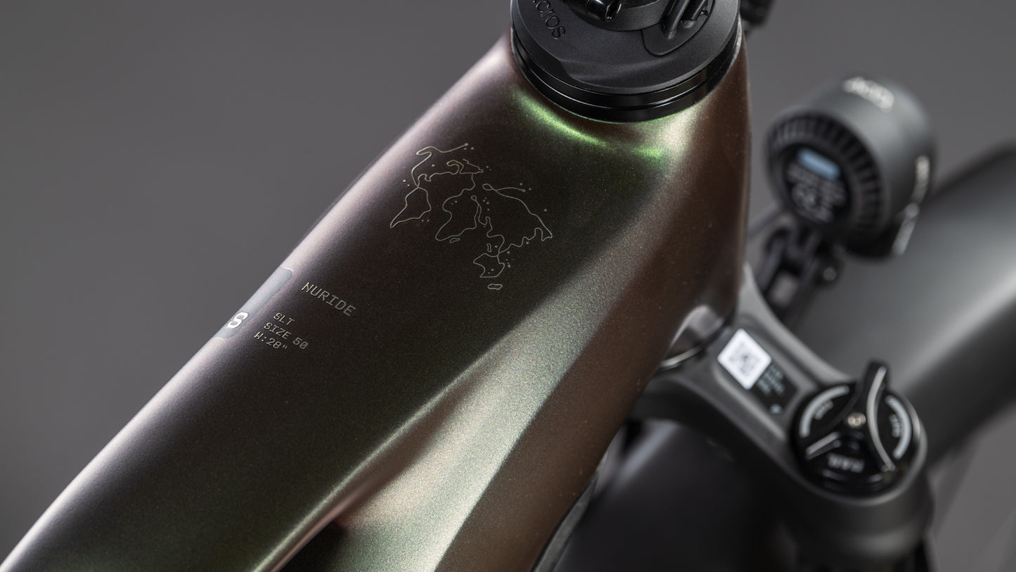 Produktbild: Cube Nuride Hybrid SLT 800 stellar´n´chrome, Detailaufnahme 01