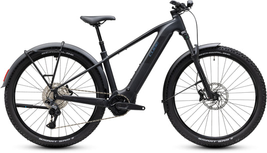 CUBE Reaction Hybrid Pro 800 FE E-Mountainbike Hardtail 2027 in silverdust und prism, Seitenansicht