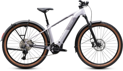 CUBE Reaction Hybrid Pro 800 FE E-Mountainbike Hardtail 2027 in lilacbreeze und prizm, Seitenansicht
