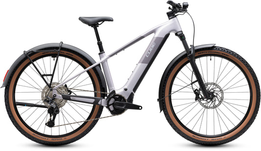 CUBE Reaction Hybrid Pro 800 FE E-Mountainbike Hardtail 2027 in lilacbreeze und prizm, Seitenansicht
