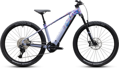 CUBE Reaction Hybrid SLX 800 E-Mountainbike Hardtail 2027 in artline, Seitenansicht
