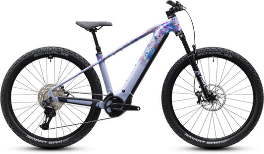CUBE Reaction Hybrid SLX 800 E-Mountainbike Hardtail 2027 in artline, Seitenansicht
