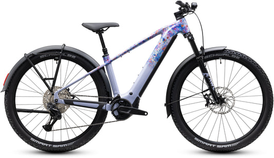CUBE Reaction Hybrid SLX 800 FE E-Mountainbike Hardtail 2027 in artline, Seitenansicht