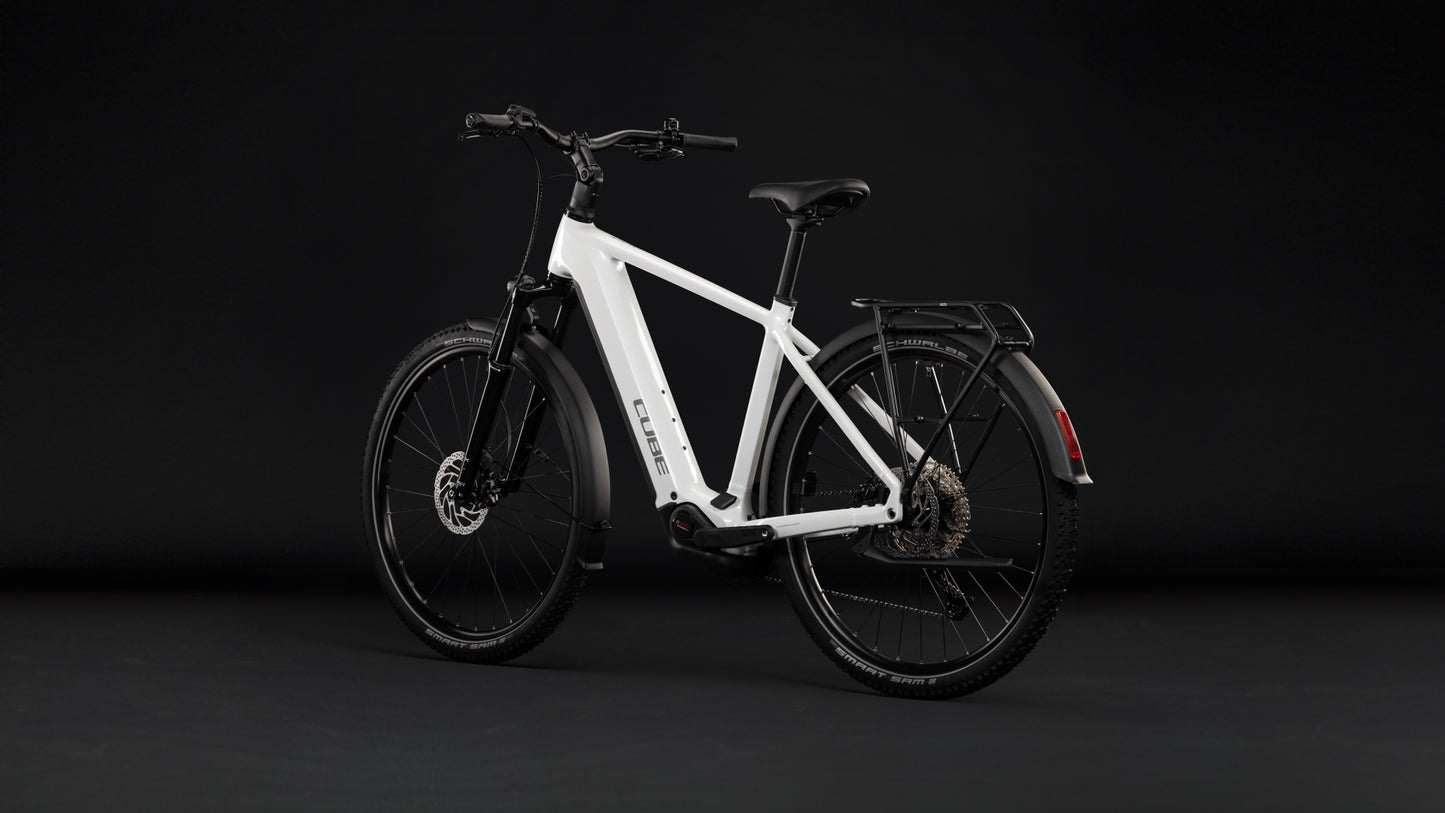Cube Nuride Hybrid Performance 720 metallicwhite´n´grey 2027