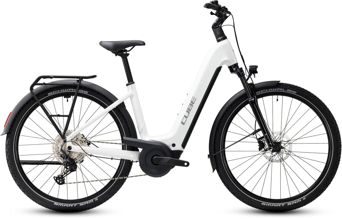 Cube Nuride Hybrid Performance 720 metallicwhite´n´grey Easy Entry 2027