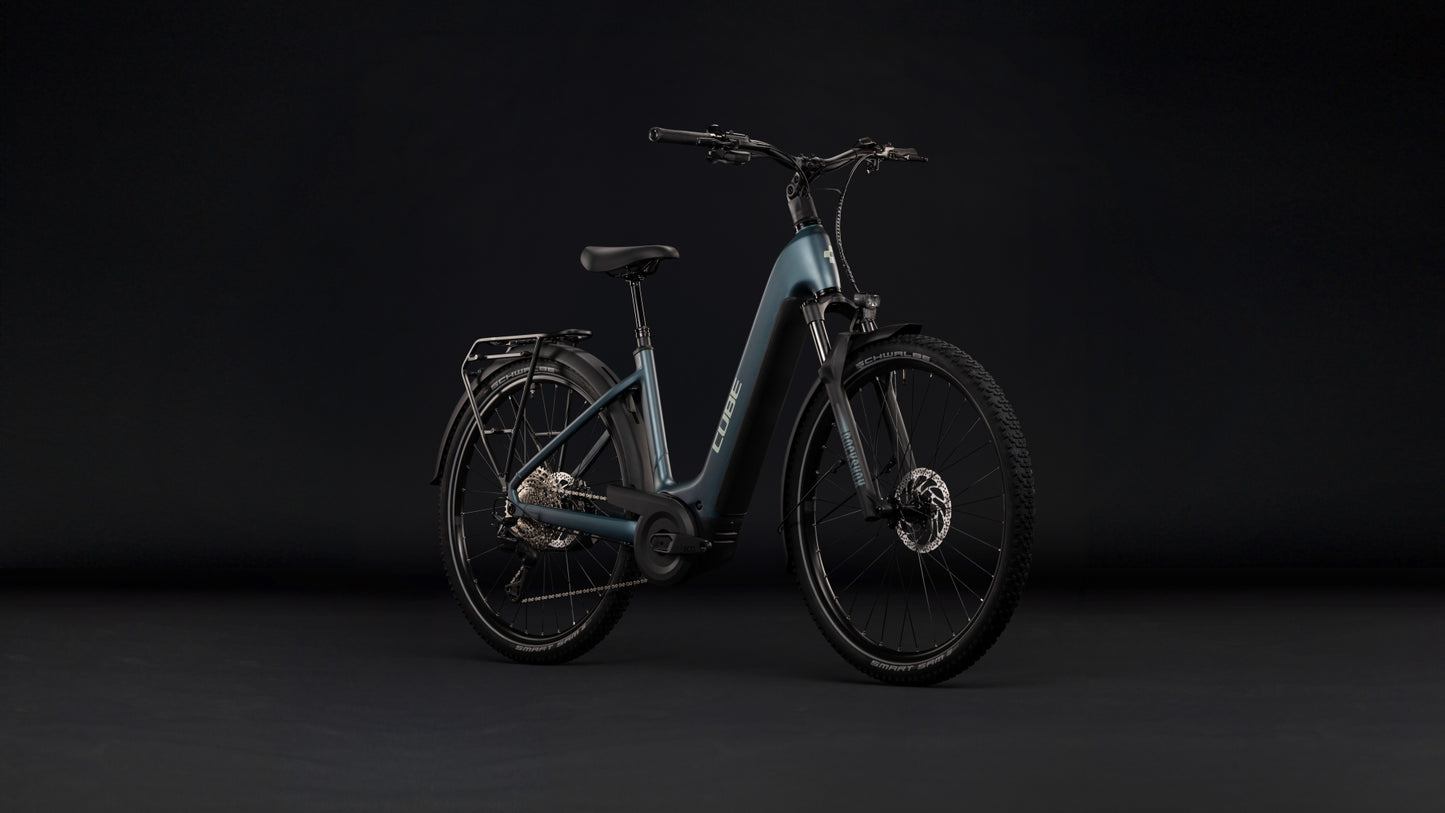 Cube Nuride Hybrid Pro 800 deepteal´n´blue Easy Entry 2027