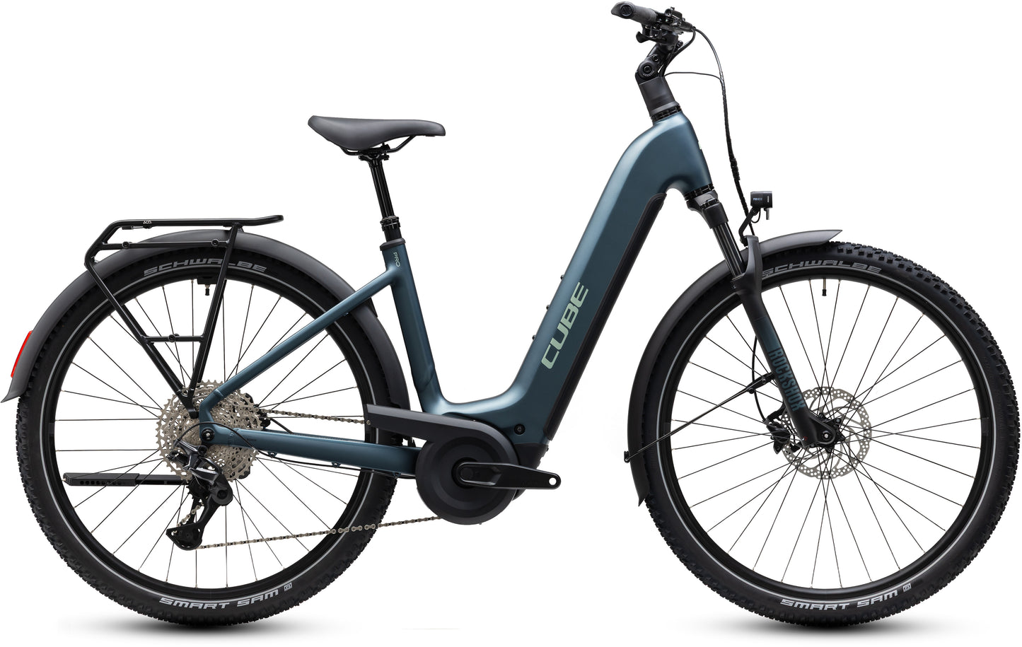 Cube Nuride Hybrid Pro 800 deepteal´n´blue Easy Entry 2027