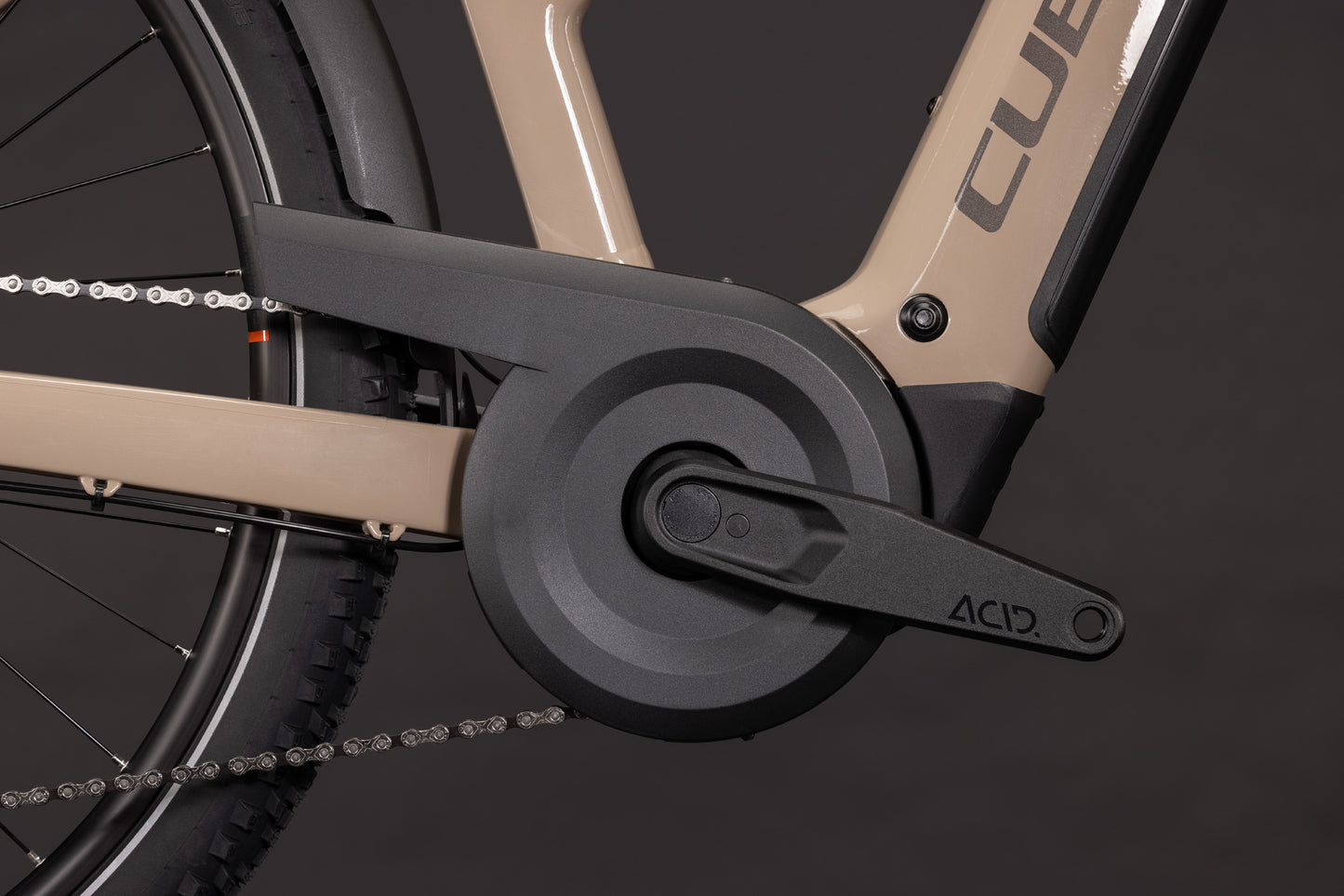 Cube Nuride Hybrid Pro 800 cappuccino´n´black Trapeze 2027