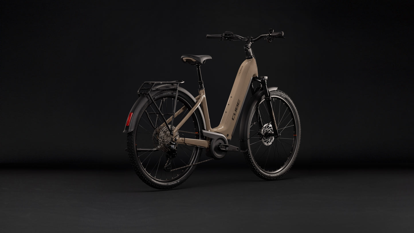 Cube Nuride Hybrid Pro 800 cappuccino´n´black Easy Entry 2027