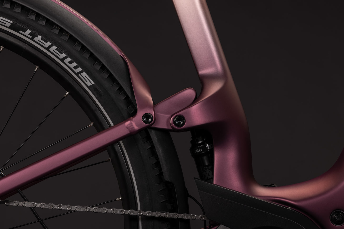 Cube Nuride Hybrid ONE11 HPC SLX 800 mauve´n´black 2027