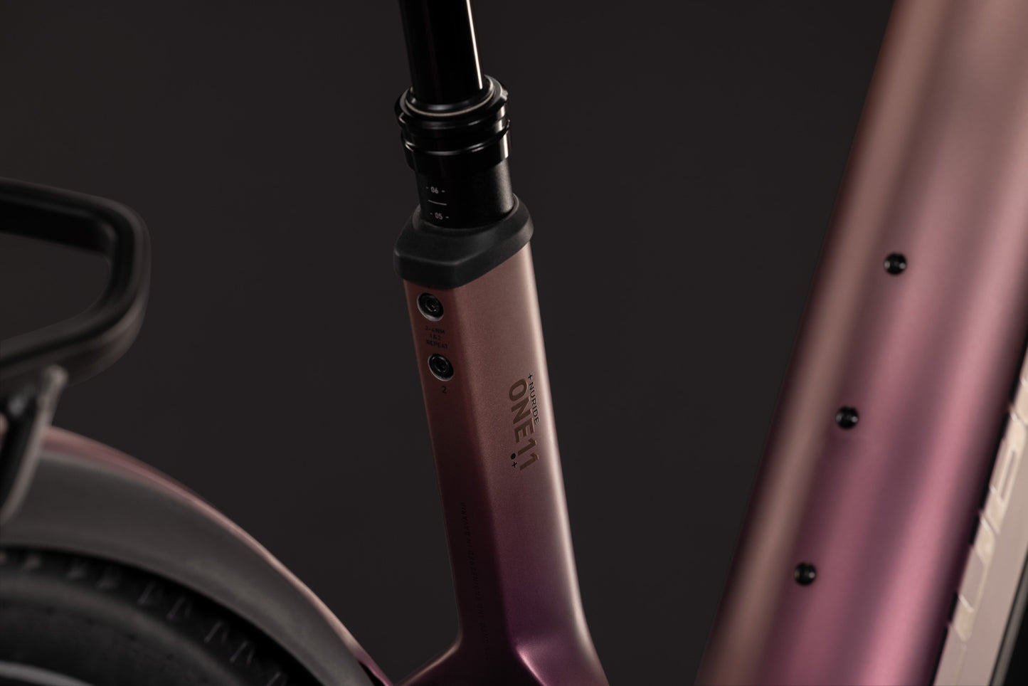 Cube Nuride Hybrid ONE11 HPC SLX 800 mauve´n´black Easy Entry 2027