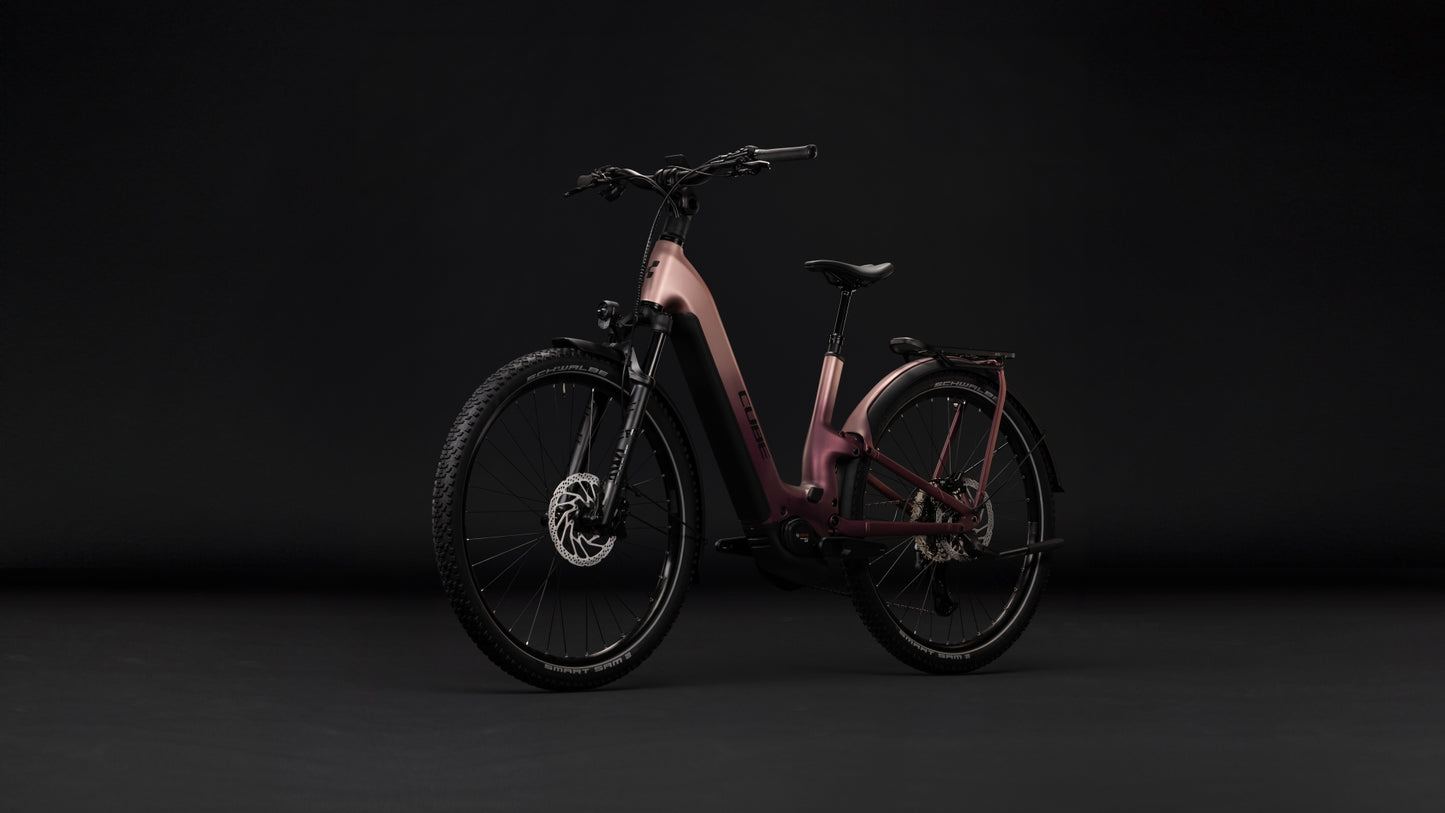 Cube Nuride Hybrid ONE11 HPC SLX 800 mauve´n´black Easy Entry 2027