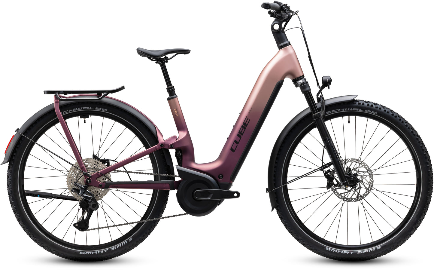Cube Nuride Hybrid ONE11 HPC SLX 800 mauve´n´black Easy Entry 2027