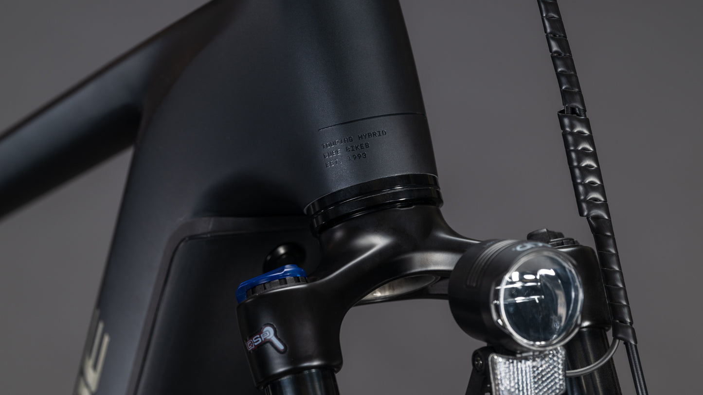 Produktbild: Cube Touring Hybrid ONE 600 coal´n´chrome, Detailaufnahme 06