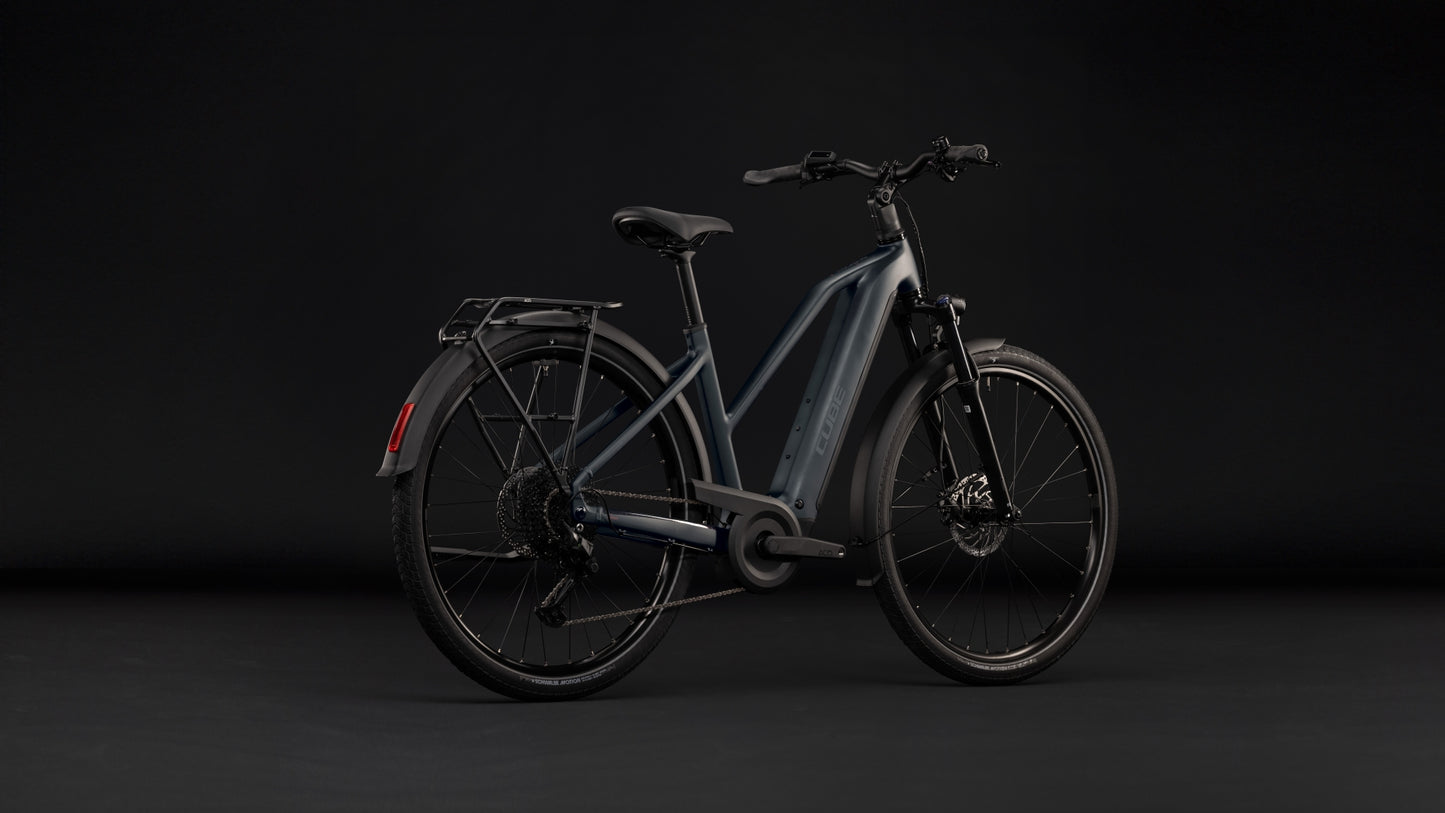 Cube Touring Hybrid ONE 600  grey´n´coolgrey Trapeze 2027
