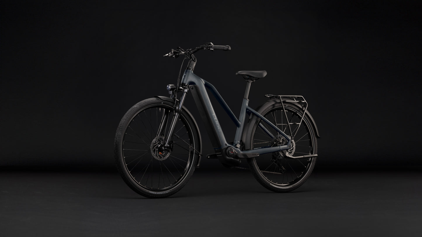 Cube Touring Hybrid ONE 600  grey´n´coolgrey Trapeze 2027