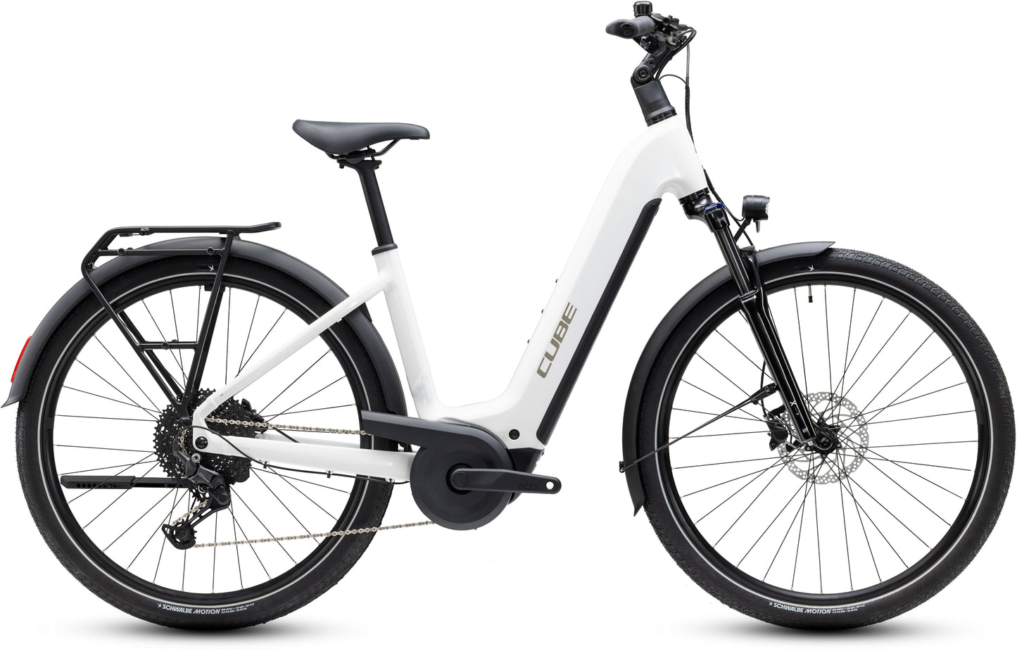 Cube Touring Hybrid ONE 600 metallicwhite´n´chrome Easy Entry 2027