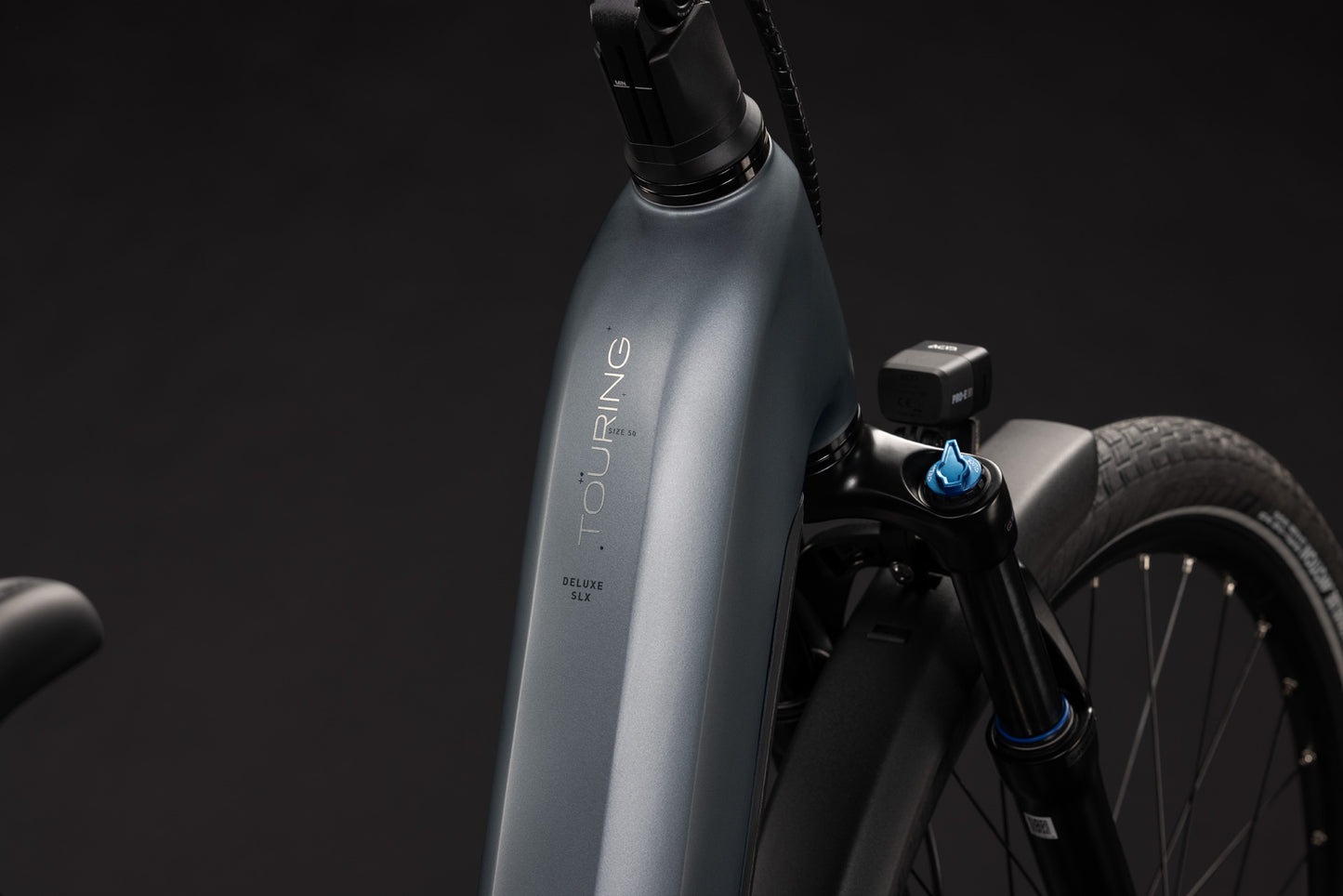 Cube Touring Hybrid Deluxe SLX 800 slabgrey´n´chrome Easy Entry 2027