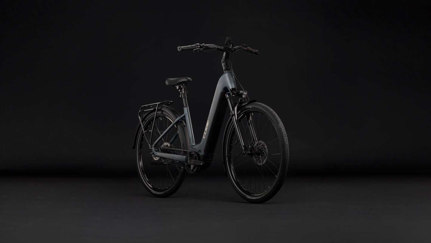 Cube Touring Hybrid Deluxe SLX 800 slabgrey´n´chrome Easy Entry 2027