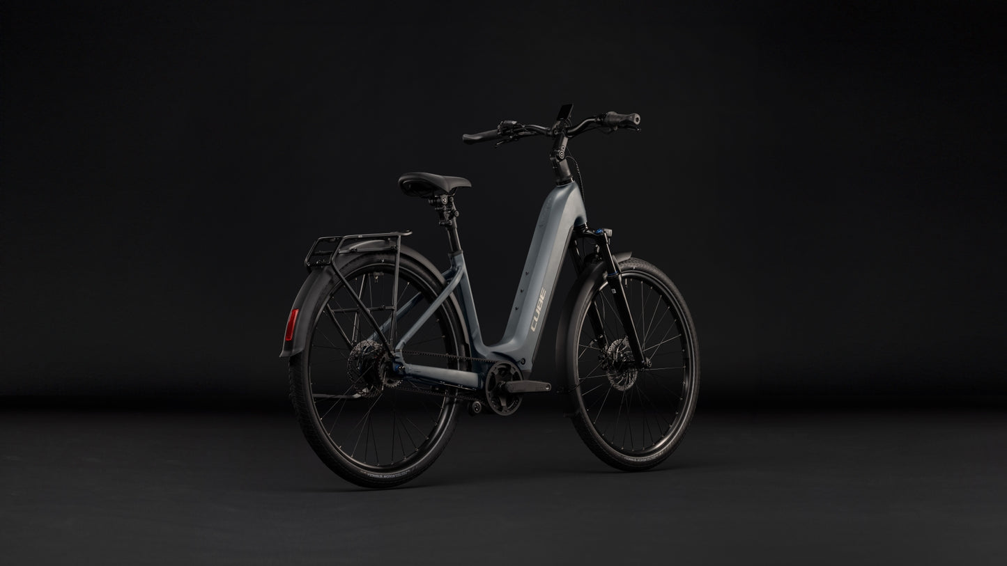 Cube Touring Hybrid Deluxe SLX 800 slabgrey´n´chrome Easy Entry 2027