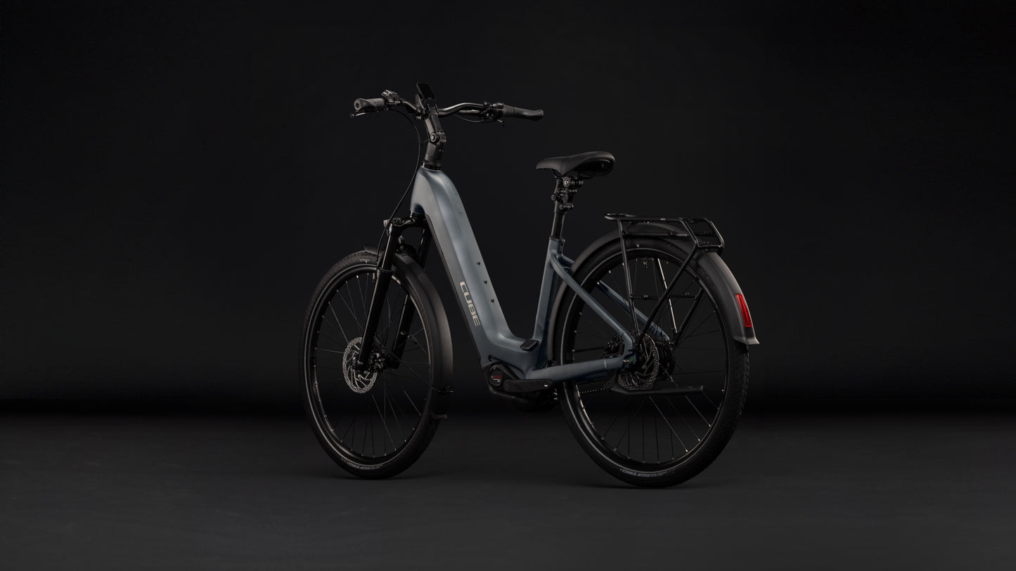 Cube Touring Hybrid Deluxe SLX 800 slabgrey´n´chrome Easy Entry 2027