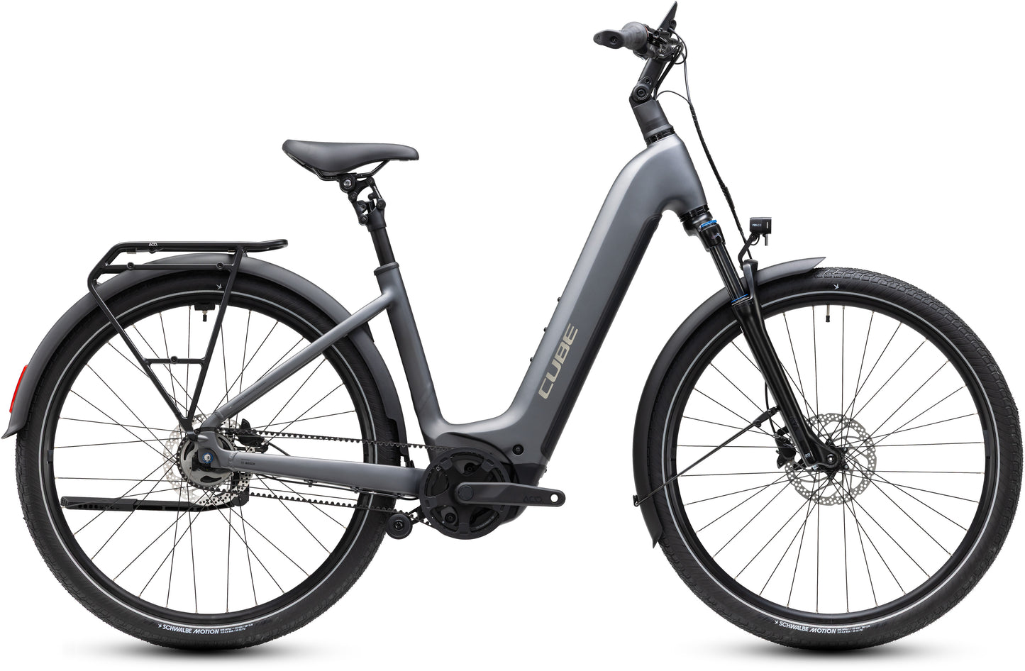 Cube Touring Hybrid Deluxe SLX 800 slabgrey´n´chrome Easy Entry 2027