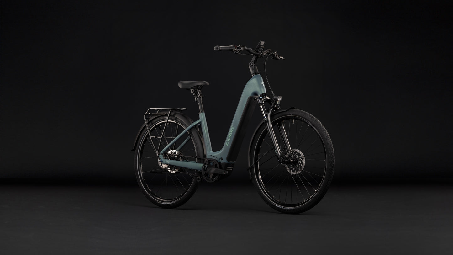 Cube Touring Hybrid Deluxe SLX 800 greengranit´n´green Easy Entry 2027