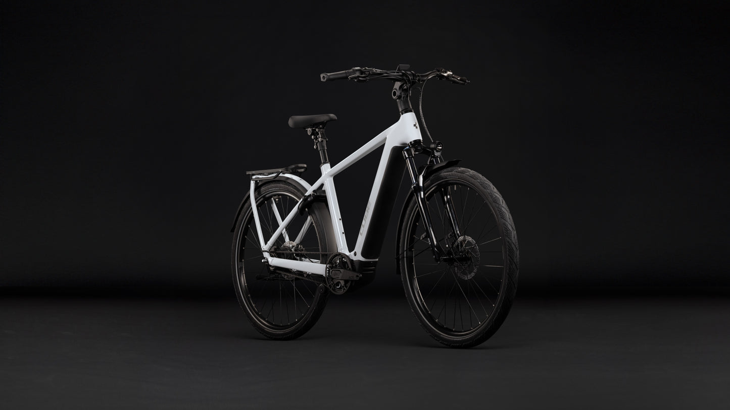 Cube Kathmandu Hybrid Deluxe Pro 800 metallicwhite´n´chrome 2027