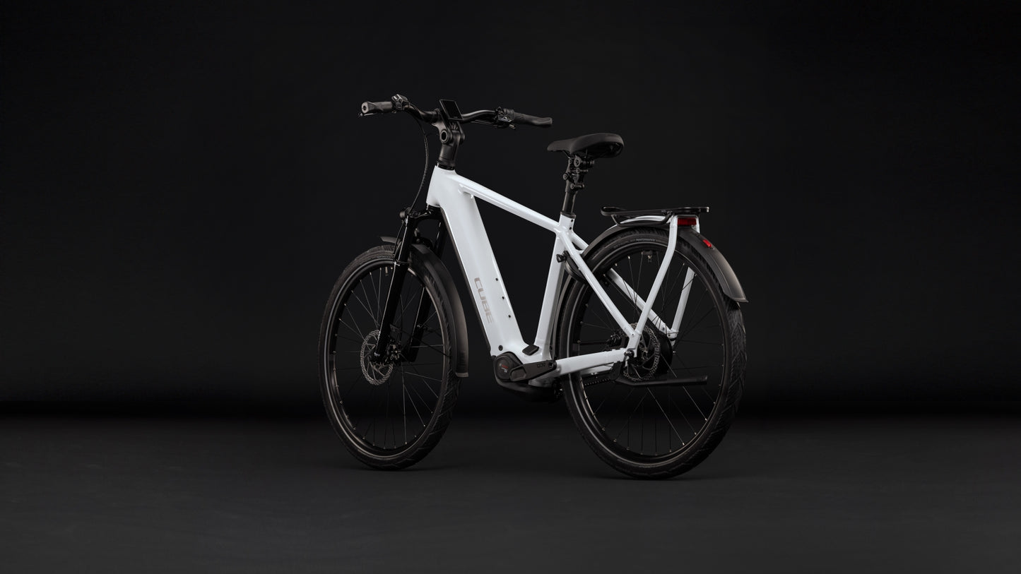 Cube Kathmandu Hybrid Deluxe Pro 800 metallicwhite´n´chrome 2027